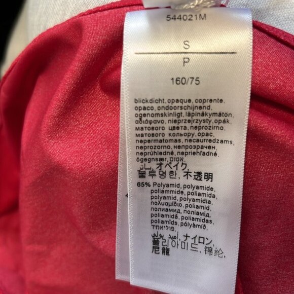 NWT Wolford Rubino Juventas Red Swim Bottom Size Small - Picture 8 of 8